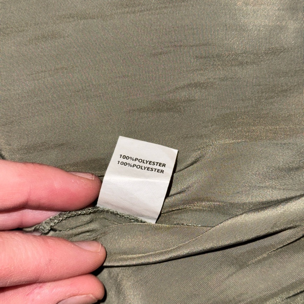 RAMY BROOK Army Green Cold Shoulder Blouse Size XS - Picture 5 of 5